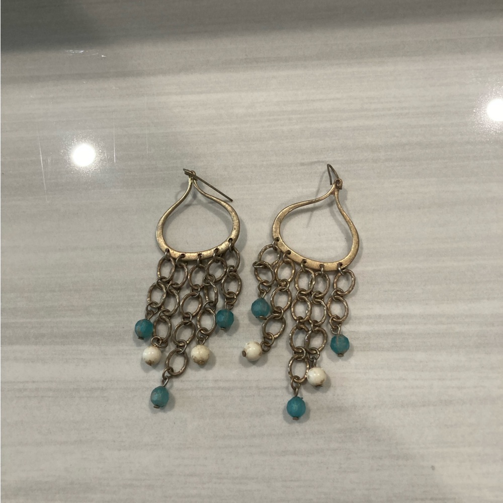 bohemian vintage dangly earrings